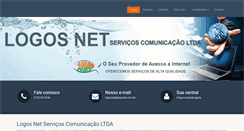 Desktop Screenshot of logosnet.com.br