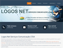 Tablet Screenshot of logosnet.com.br
